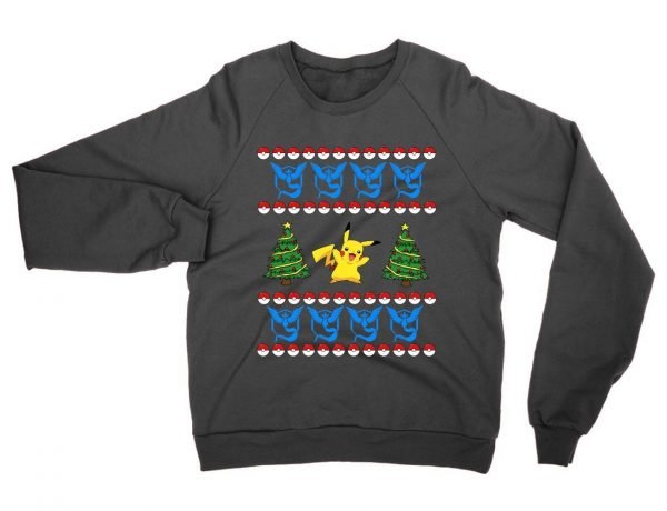 Team Mystic Pokemon Christmas sweatshirt by Clique Wear
