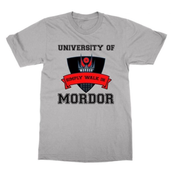University of Mordor Simply Walk In t-shirt by Clique Wear