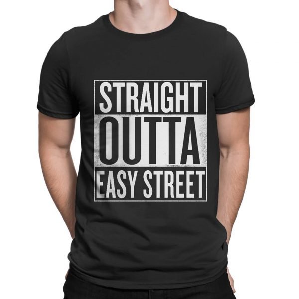 Walking Dead Straight Outta Easy Street t-shirt by Clique Wear