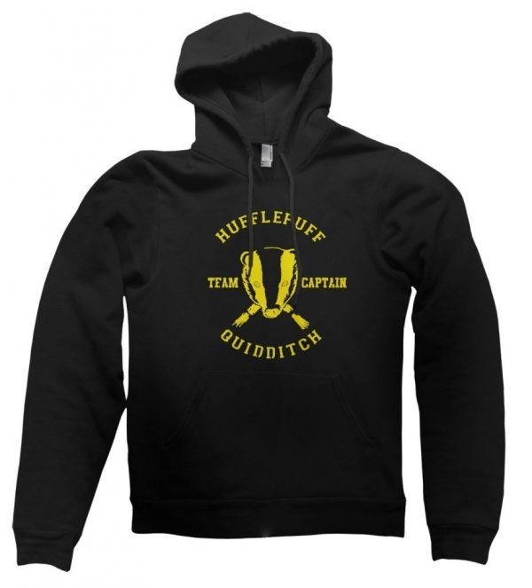 Hufflepuff Quidditch Team Captain hoodie by Clique Wear