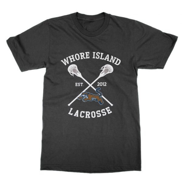 Whore Island Lacrosse t-shirt by Clique Wear