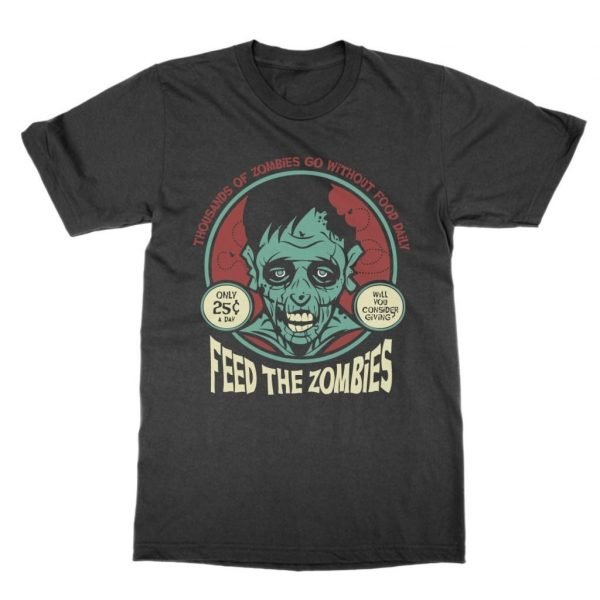 Feed the Zombies t-shirt by Clique Wear
