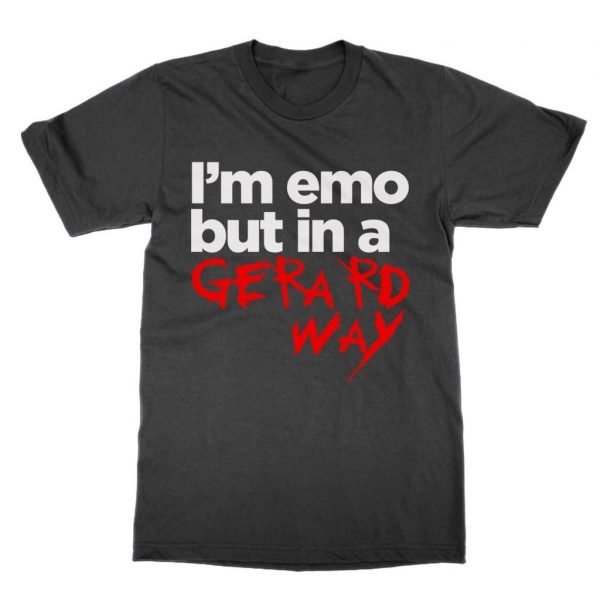 Im emo but in a Gerard Way t-shirt by Clique Wear