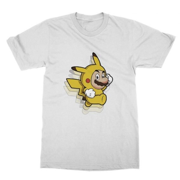 Mario Pikachu Jumping t-shirt by Clique Wear