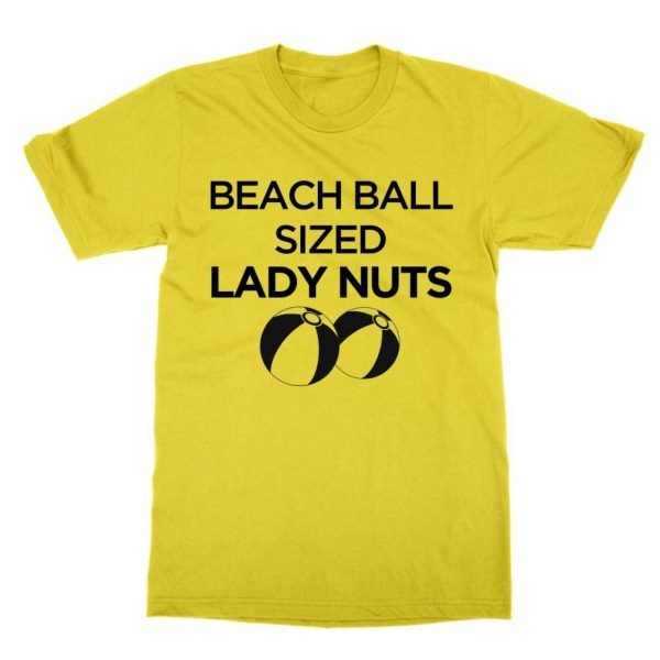 Beach Ball Sized Lady Nuts t-shirt by Clique Wear