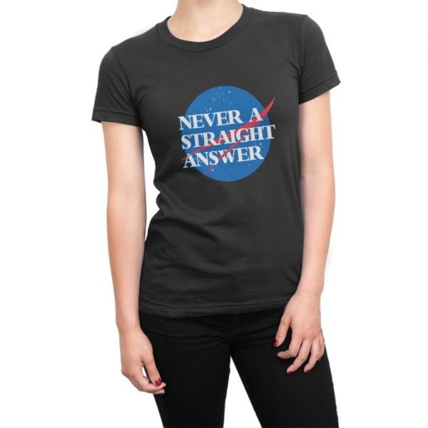 Never a Straight Answer t-shirt by Clique Wear