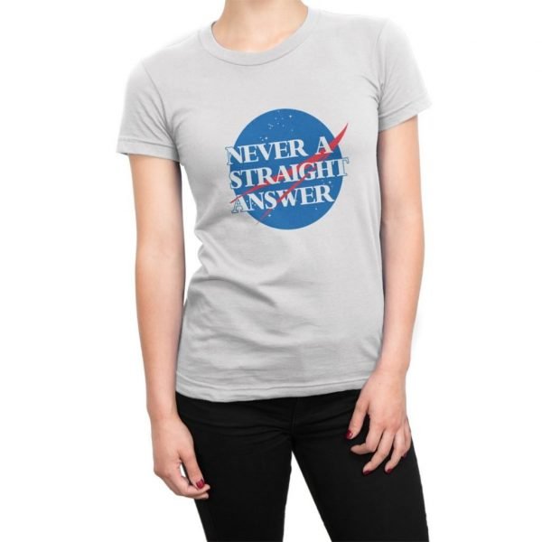 Never a Straight Answer t-shirt by Clique Wear