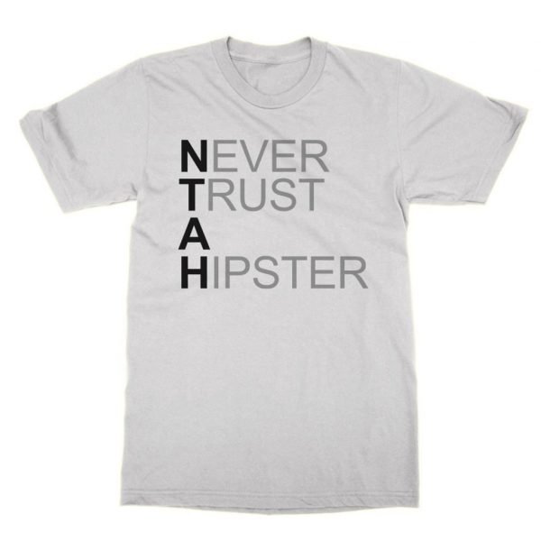 Never Trust a Hipster t-shirt by Clique Wear