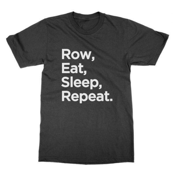 Row Eat Sleep Repeat t-shirt by Clique Wear