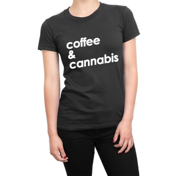 Coffee and Cannabis t-shirt by Clique Wear