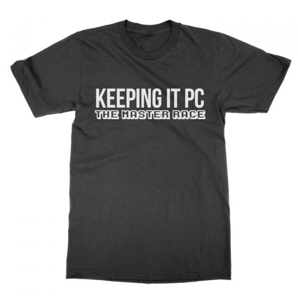 Keeping It PC The Master Race t-shirt by Clique Wear
