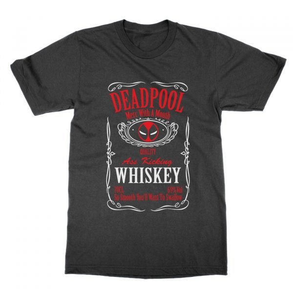 Deadpool Whiskey t-shirt by Clique Wear