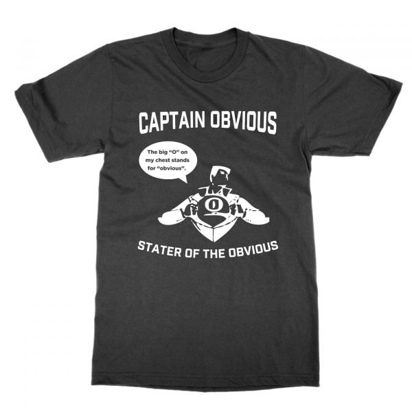 Captain Obvious t-shirt by Clique Wear