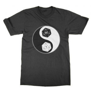 Dungeons and Dragons Yin and Yang Dice t-Shirt