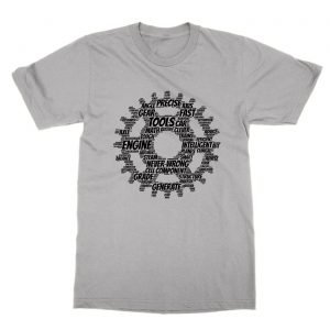 Engineer Never Wrong Intelligent Precise Word Wheel t-Shirt