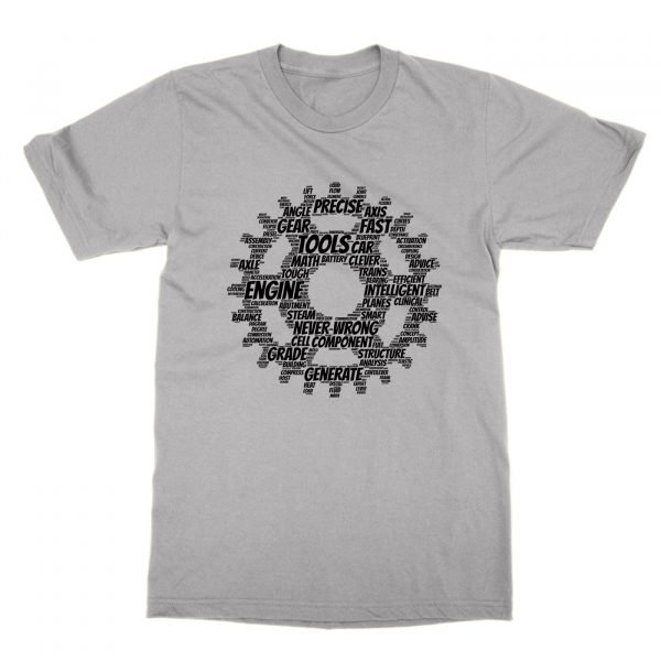 Engineer Never Wrong Intelligent Precise Word Wheel t-shirt by Clique Wear