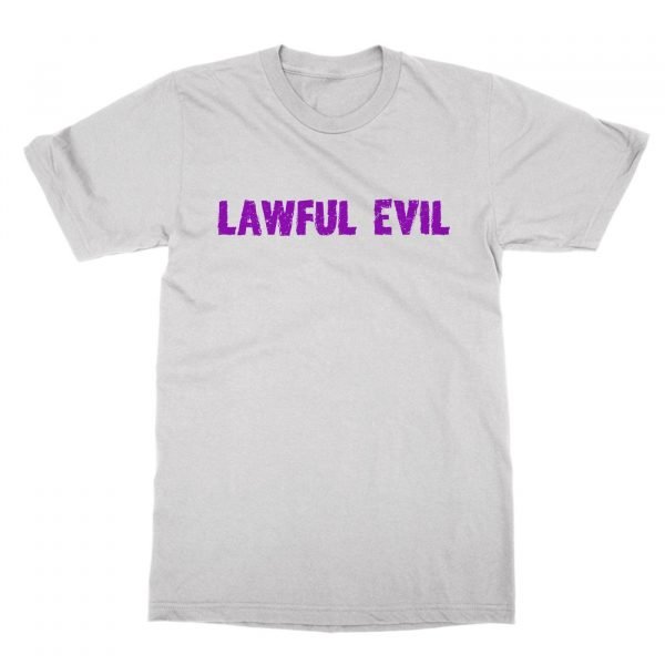 Lawful Evil t-shirt by Clique Wear
