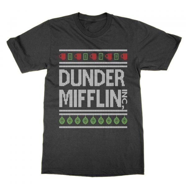Dunder Mifflin xmas t-shirt by Clique Wear