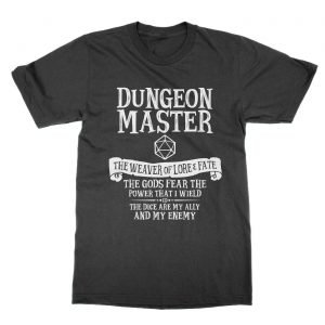 Dungeon Master The Weaver of Lore & Fate t-Shirt