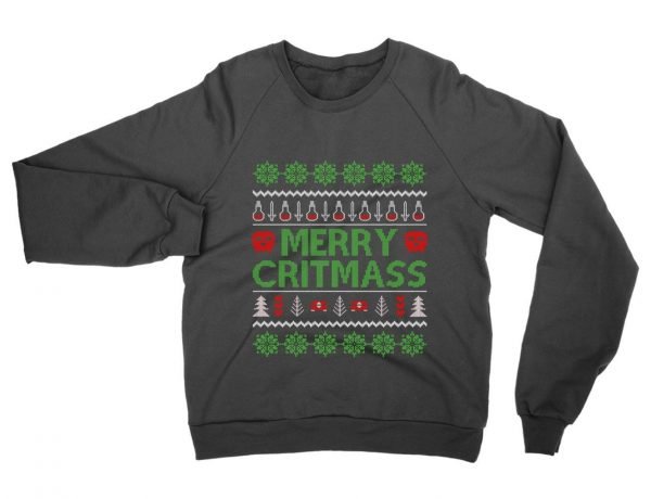 Merry Critmass Christmas jumper Sweatshirt by Clique Wear