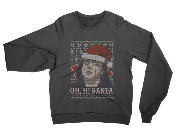 Oh Hi Santa Christmas Jumper Sweatshirt by Clique Wear