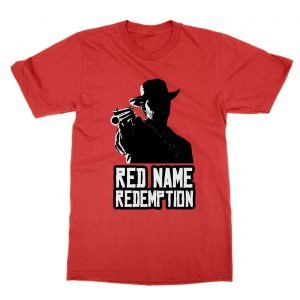 Red NAME Redemption t-Shirt