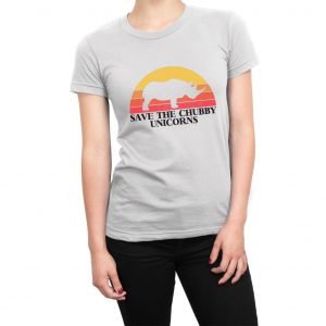 Save the Chubby Unicorns women’s t-shirt