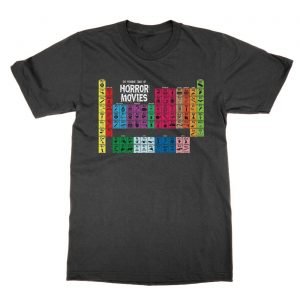The Periodic Table of Horror Movies t-Shirt