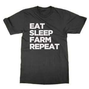Eat Sleep Farm Repeat t-shirt