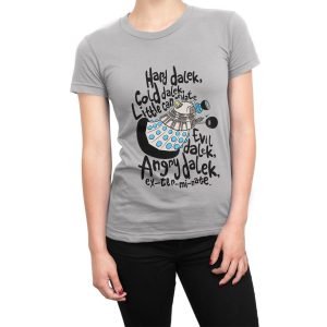 Hard Dalek Cold Dalek women’s t-shirt
