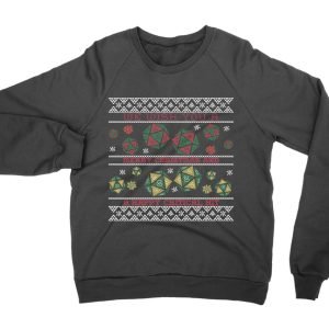 We Wish You a Merry Christmas and a Happy Critical Hit jumper (sweatshirt)