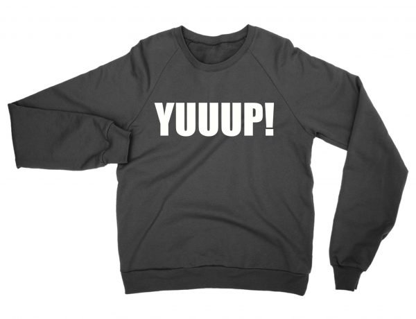 Yuuup! sweatshirt by Clique Wear