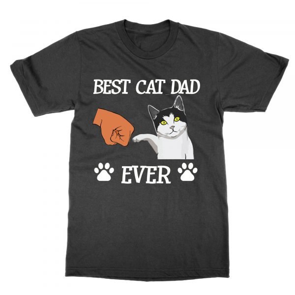 Best Cat Dad Ever t-shirt by Clique Wear