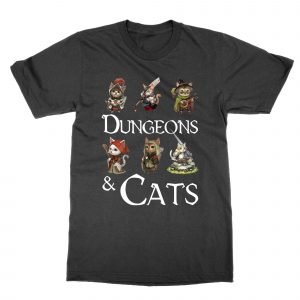 Dungeons and Cats T-Shirt