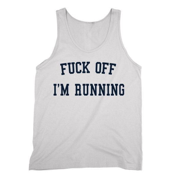 Fuck Off I'm Running vest by Clique Wear