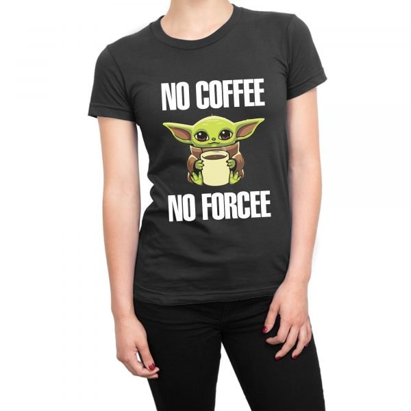 No Coffee No Forcee t-shirt by Clique Wear