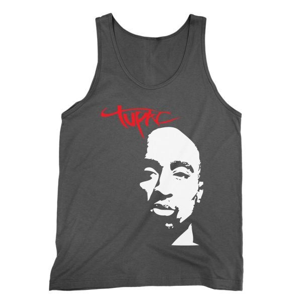 Tupac vest by Clique Wear