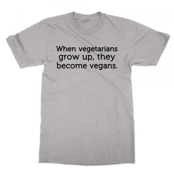When vegetarians grow up vegans t-shirt by Clique Wear