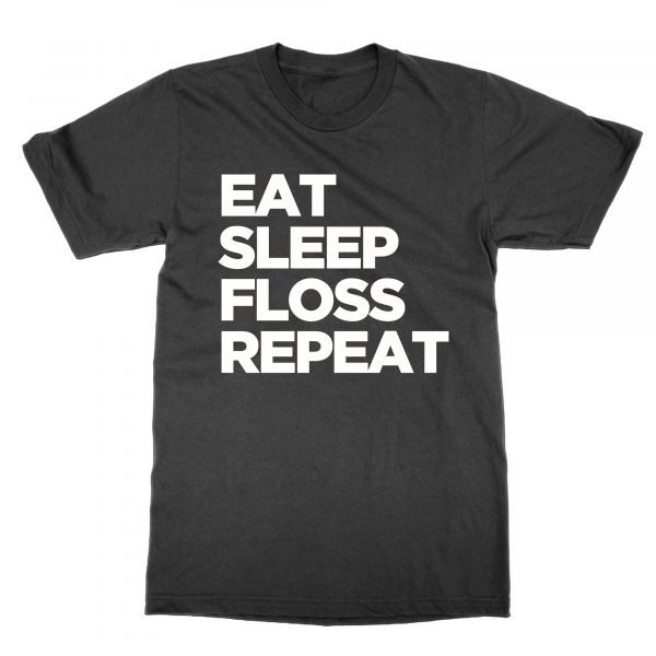 Eat Sleep Floss Repeat t-shirt by Clique Wear