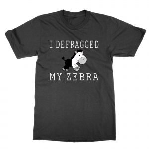 I defragged my zebra T-Shirt