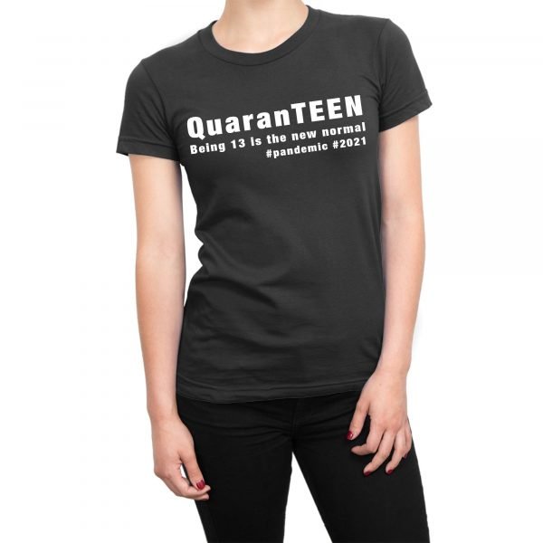 QuarenTEEN 13 year old quarantine birthday t-shirt by Clique Wear