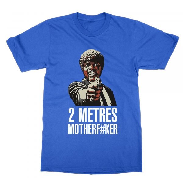 Two Metres Mofo social distancing t-shirt by Clique Wear
