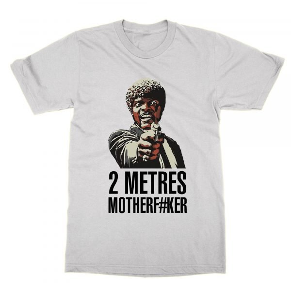 Two Metres Mofo social distancing t-shirt by Clique Wear