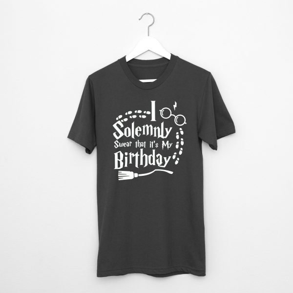 I Solemnly Swear That It's My Birthday t-shirt by Clique Wear