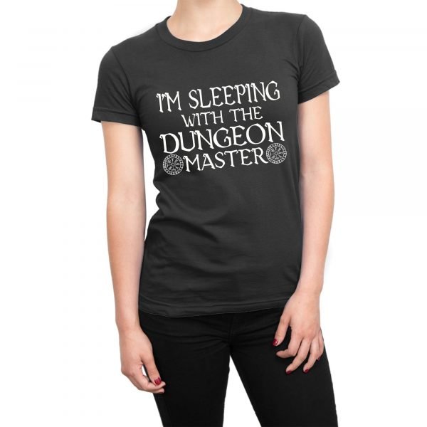 I'm Sleeping with the Dungeon Master t-shirt by Clique Wear