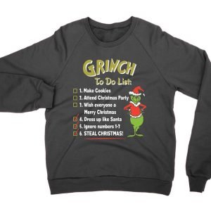 Grinch To Do List jumper (sweatshirt)