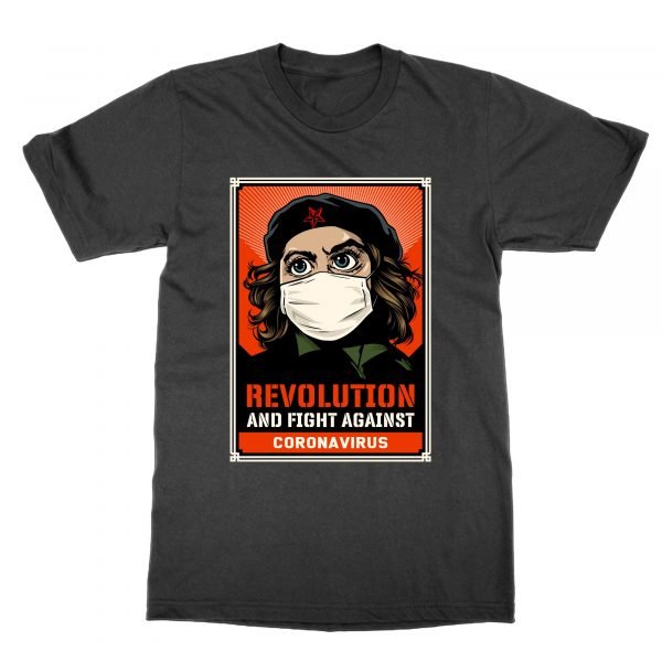 Revolution and Fight coronavirus t-shirt by Clique Wear
