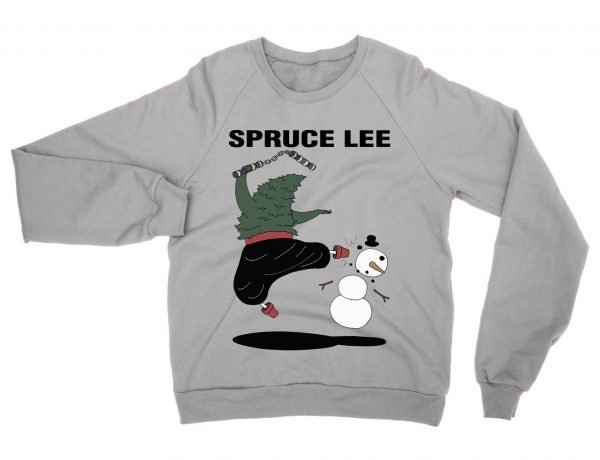 Spruce Lee Christmas sweatshirt by Clique Wear