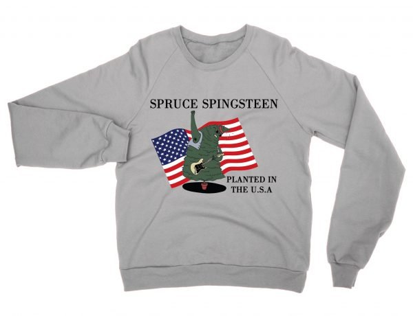 Spruce Springsteen Christmas sweatshirt by Clique Wear