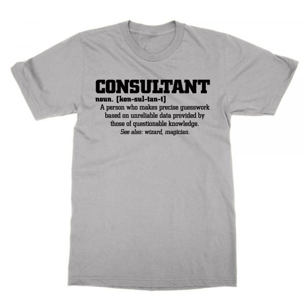 Consultant definition t-shirt by Clique Wear